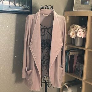 NWOT—Soft Surroundings Velvet Cardigan/Topper